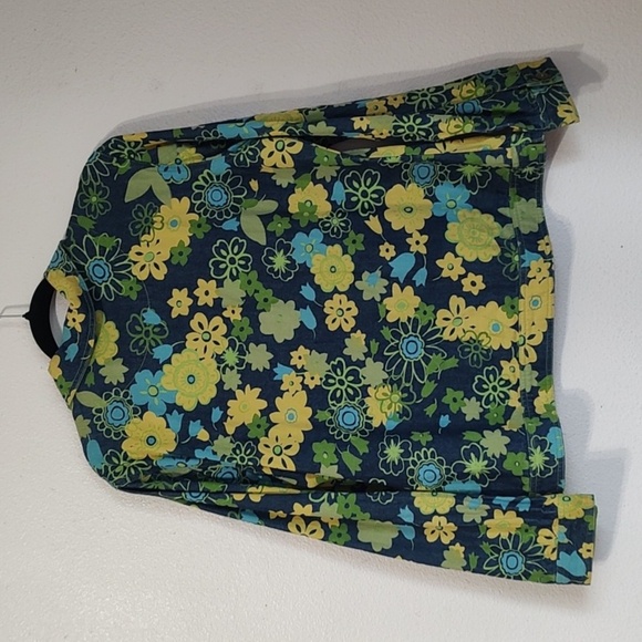 Analogy Floral Print Button Down Shirt Size L - Picture 2 of 3